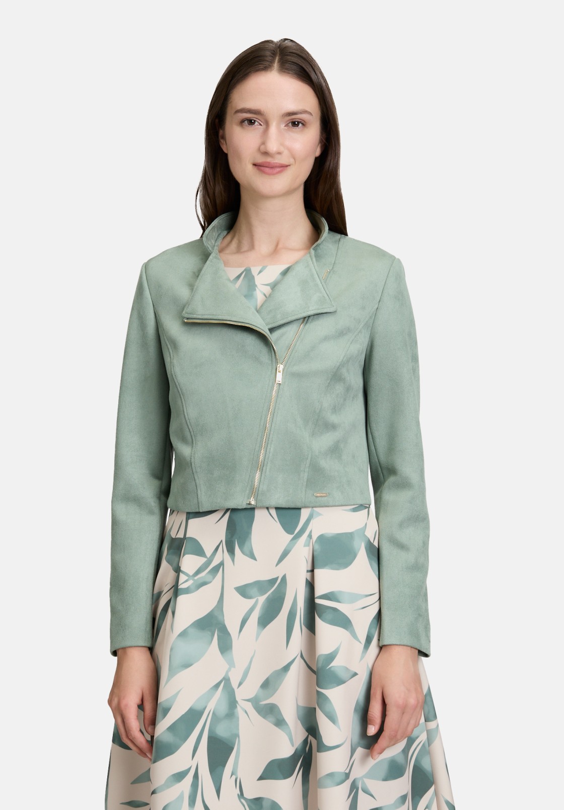BETTY & CO Bikerjacke mit Stehkragen