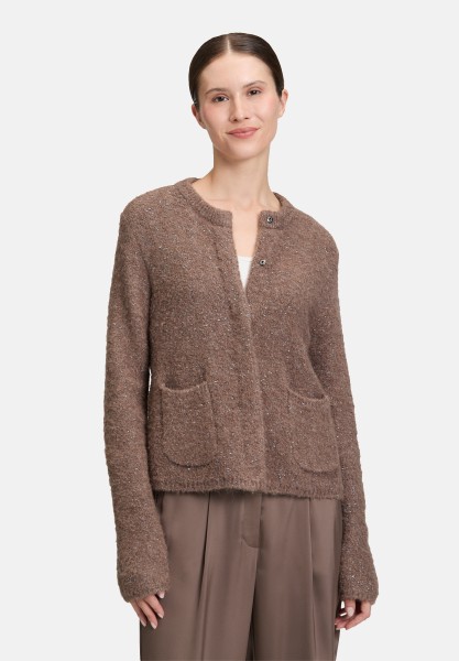 Betty Barclay Grobstrickjacke mit Lurexfaden