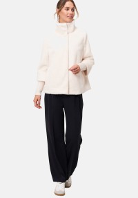 zero Fellimitat-Jacke mit Stehkragen | Betty Barclay