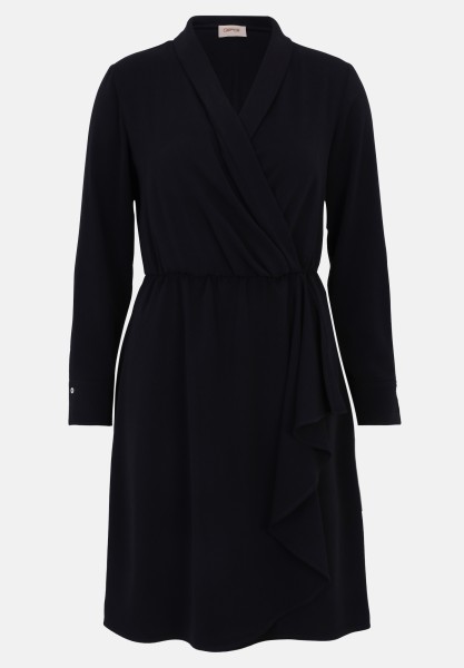 Cartoon Wickelkleid mit Volant
