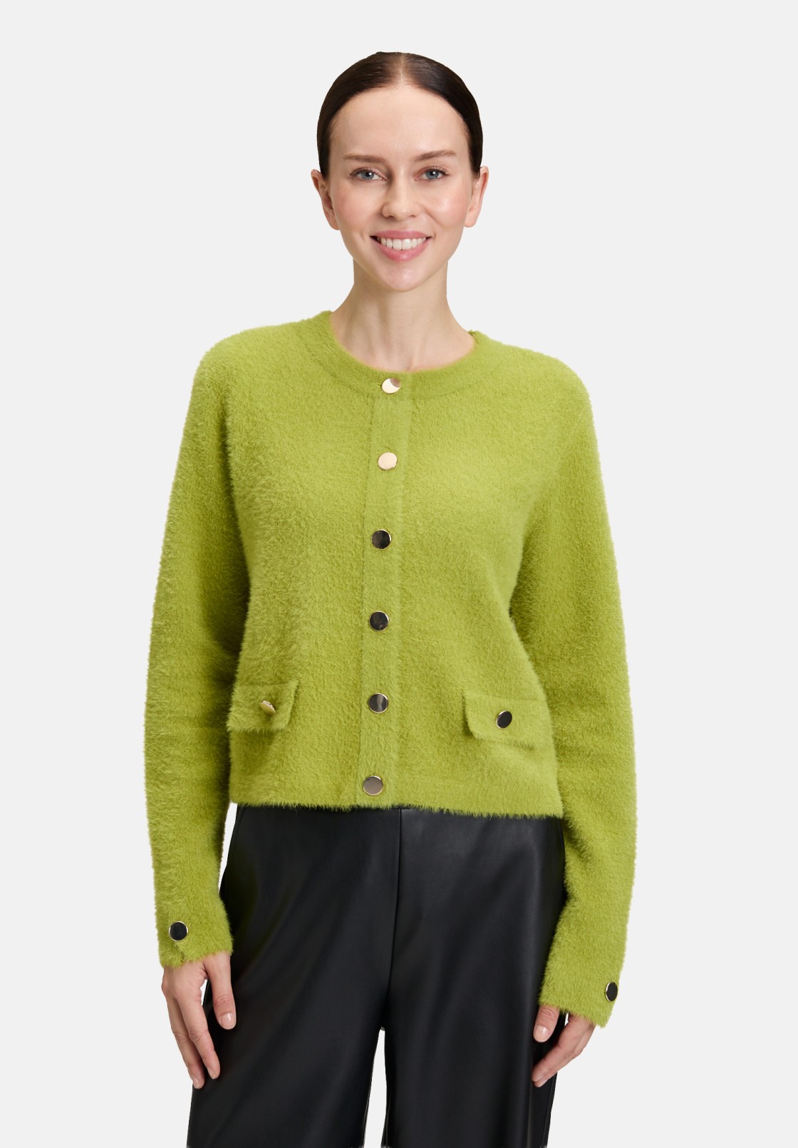 Betty Barclay Casual-Strickjacke mit Knopfleiste