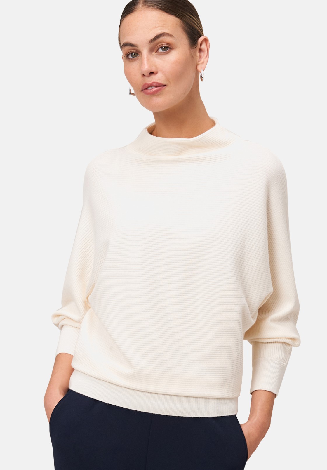 zero Pullover strukturiert mit Stehkragen | Betty Barclay