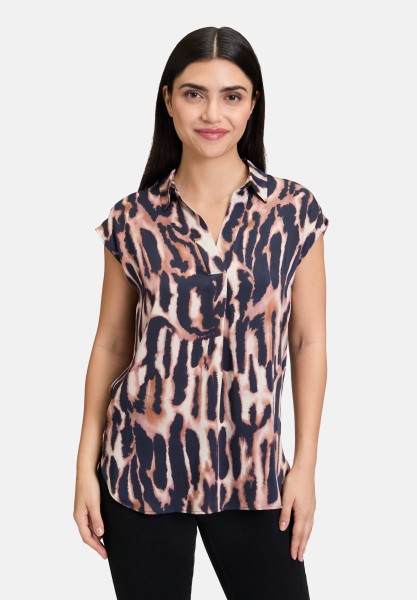 Betty Barclay Satin-Bluse mit Kragen