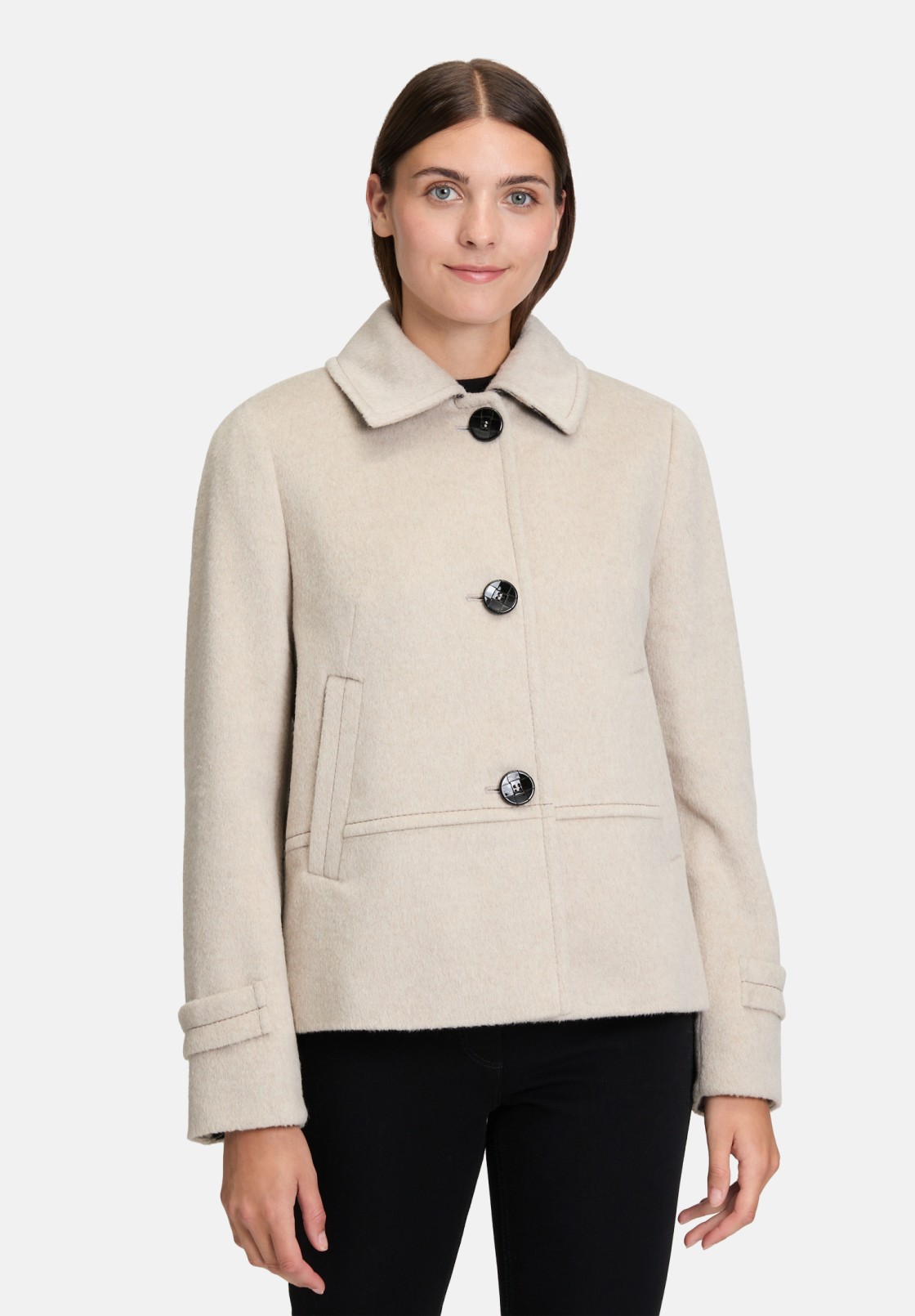 Gil Bret Wolljacke mit Kragen