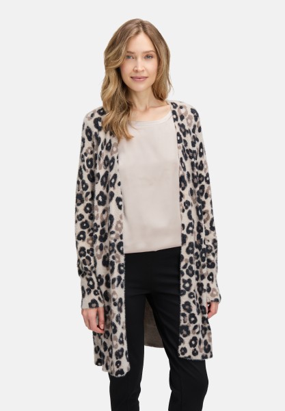 Betty Barclay Longstrickjacke mit Aufdruck