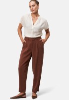 zero Crinkle-Bluse mit V-Ausschnitt | Betty Barclay