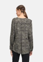 Cartoon Blusenshirt mit Muster