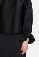 Vera Mont Satin-Bluse mit Fledermausärmeln