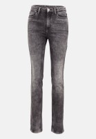 Dark Grey Used Denim