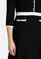 Vera Mont Strickkleid mit Rundhalsausschnitt