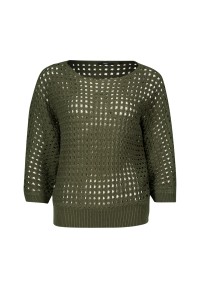 zero Pullover aus Ajourstrick | Betty Barclay