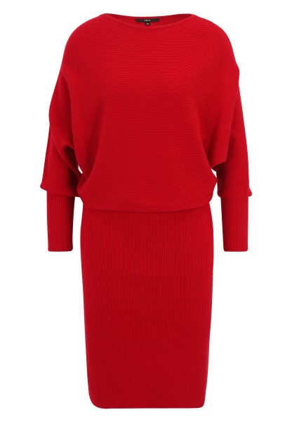 zero Strickkleid gerippt mit U-Boot Ausschnitt | Betty Barclay