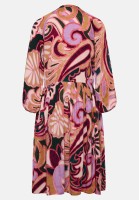 Cartoon Blusenkleid mit Taschen