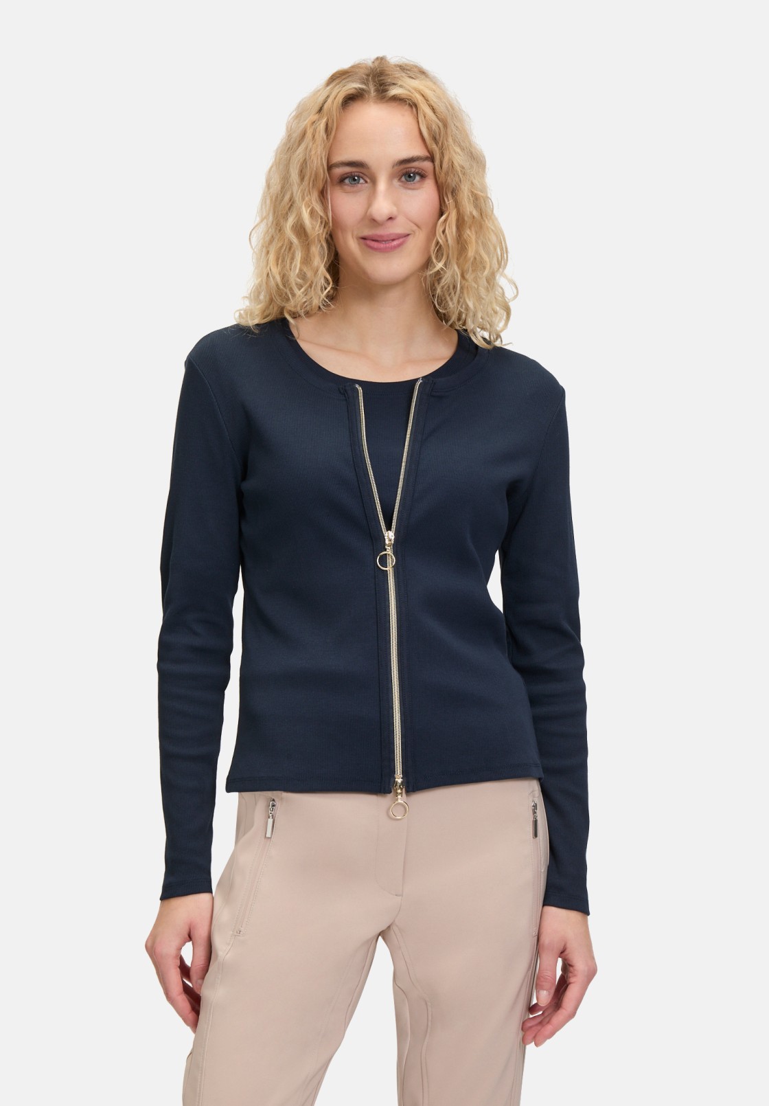 Betty Barclay Shirtjacke mit Rippenstruktur