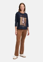 Betty Barclay Basic Shirt mit Rippbündchen