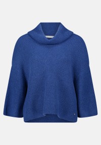 BETTY & CO Strickpullover mit Kragen