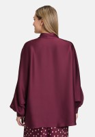 Vera Mont Satin-Bluse mit Kragen