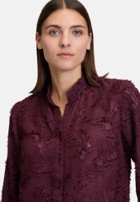 BETTY & CO Hemdbluse mit Struktur