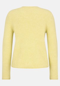 Cartoon Strickpullover mit Stehkragen