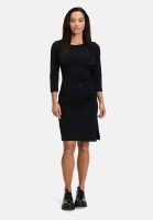 Cartoon Casual-Kleid mit Raffung