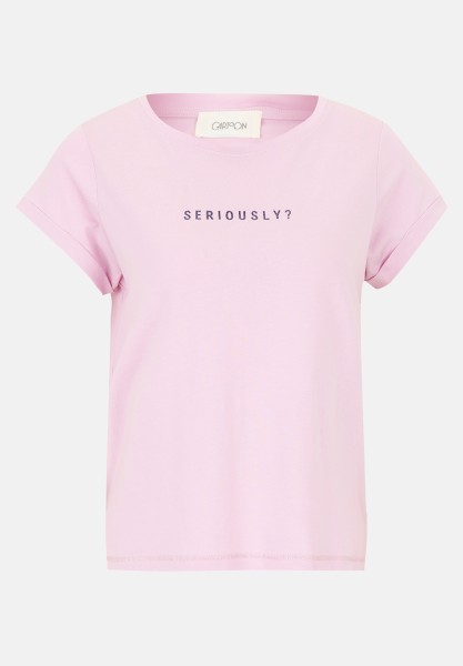 Cartoon Printshirt mit Rundhalsausschnitt