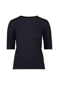 zero Basicshirt mit Rundhalsausschnitt | Betty Barclay