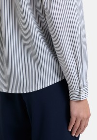 BETTY & CO Langarm-Bluse mit Streifen