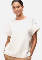 zero Sweatshirt mit Nieten | Betty Barclay