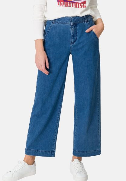 zero Jeans mit weitem Bein 28 Inch | Betty Barclay