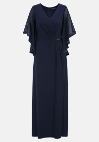 Vera Mont Abendkleid mit Flügelärmeln