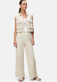 zero Spitzenhose mit weitem Bein 30 Inch | Betty Barclay