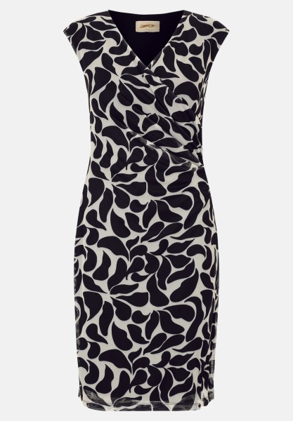 Cartoon Casual-Kleid ohne Arm