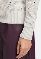 BETTY & CO Strickpullover mit Lurexfaden