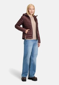 Cartoon Steppjacke mit Reißverschlusstaschen