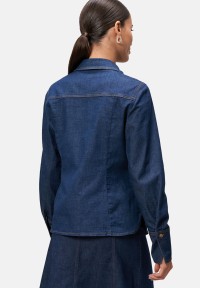 zero Jeanshemd mit Knopfleiste | Betty Barclay