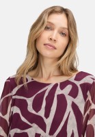 BETTY & CO Mesh-Shirt mit Gummizug