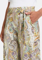 Cartoon Palazzo-Hose mit Gummizug