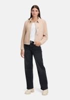 Cartoon Casual-Jacke mit aufgesetzten Taschen
