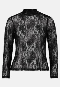 Vera Mont Spitzenshirt langarm