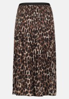 BETTY & CO Plisseerock mit Animalprint