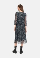 BETTY & CO Mesh-Kleid mit Print