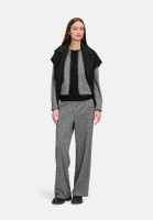 BETTY & CO Jerseyjacke mit Fransen