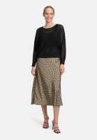 Vera Mont Satinrock mit Print