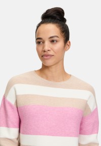 BETTY & CO Strickpullover mit Streifen