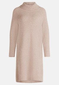 Cartoon Strickkleid mit Turtle Neck