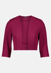 Vera Mont Bolero-Jacke mit Kellerfalten