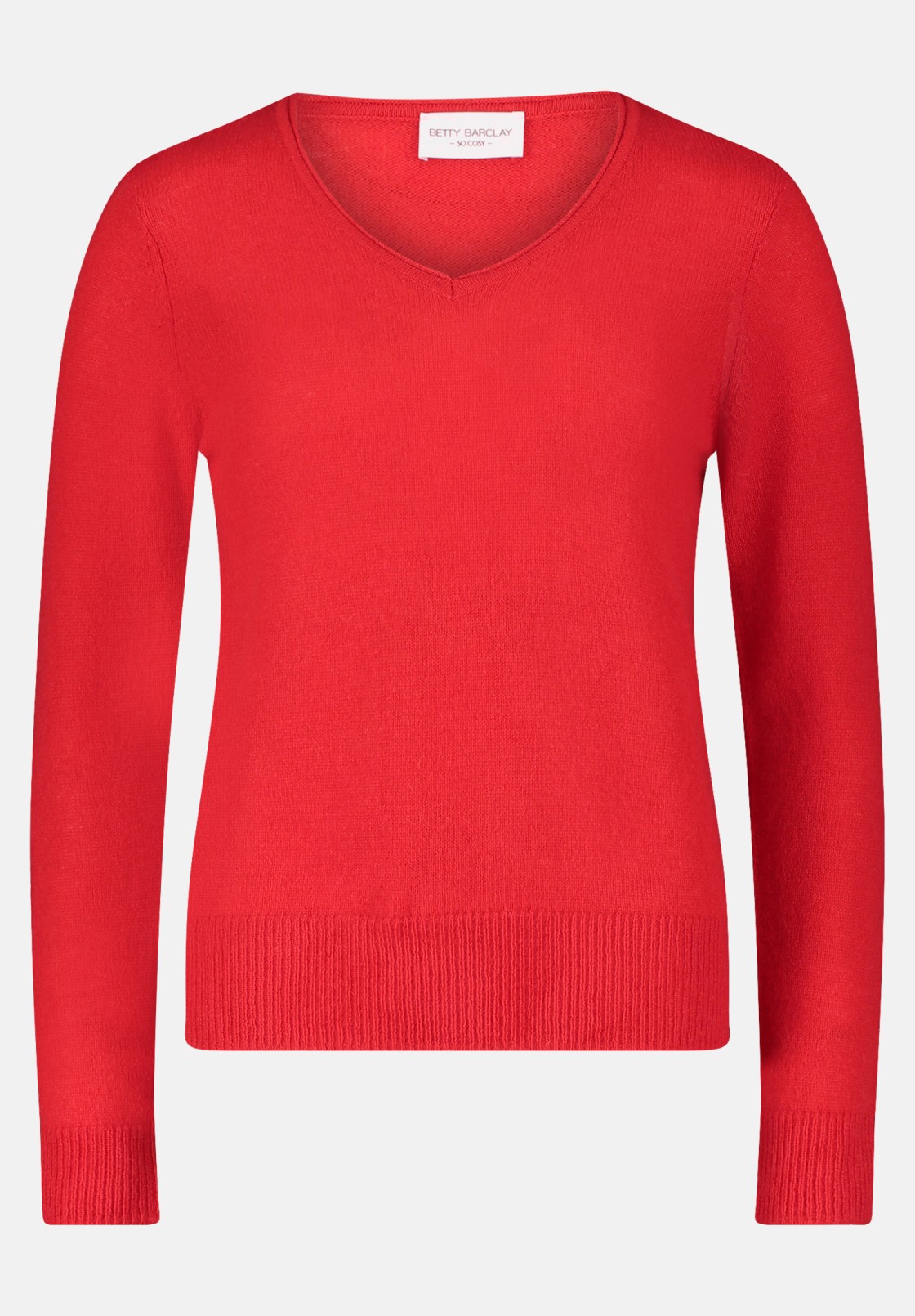 Betty Barclay Kaschmir-Pullover mit V-Ausschnitt