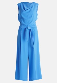 BETTY & CO Jumpsuit mit Wasserfallausschnitt