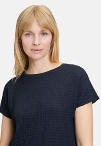 Betty Barclay Strukturshirt mit U-Boot-Ausschnitt