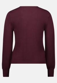 BETTY & CO Strickpullover mit Strickdetails